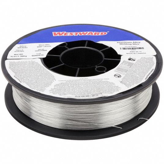 Aluminum 4043 MIG Welding Wire .035 Diameter - 6 Rolls, 1 Lb Each, ER4043-.035 For Welding Projects