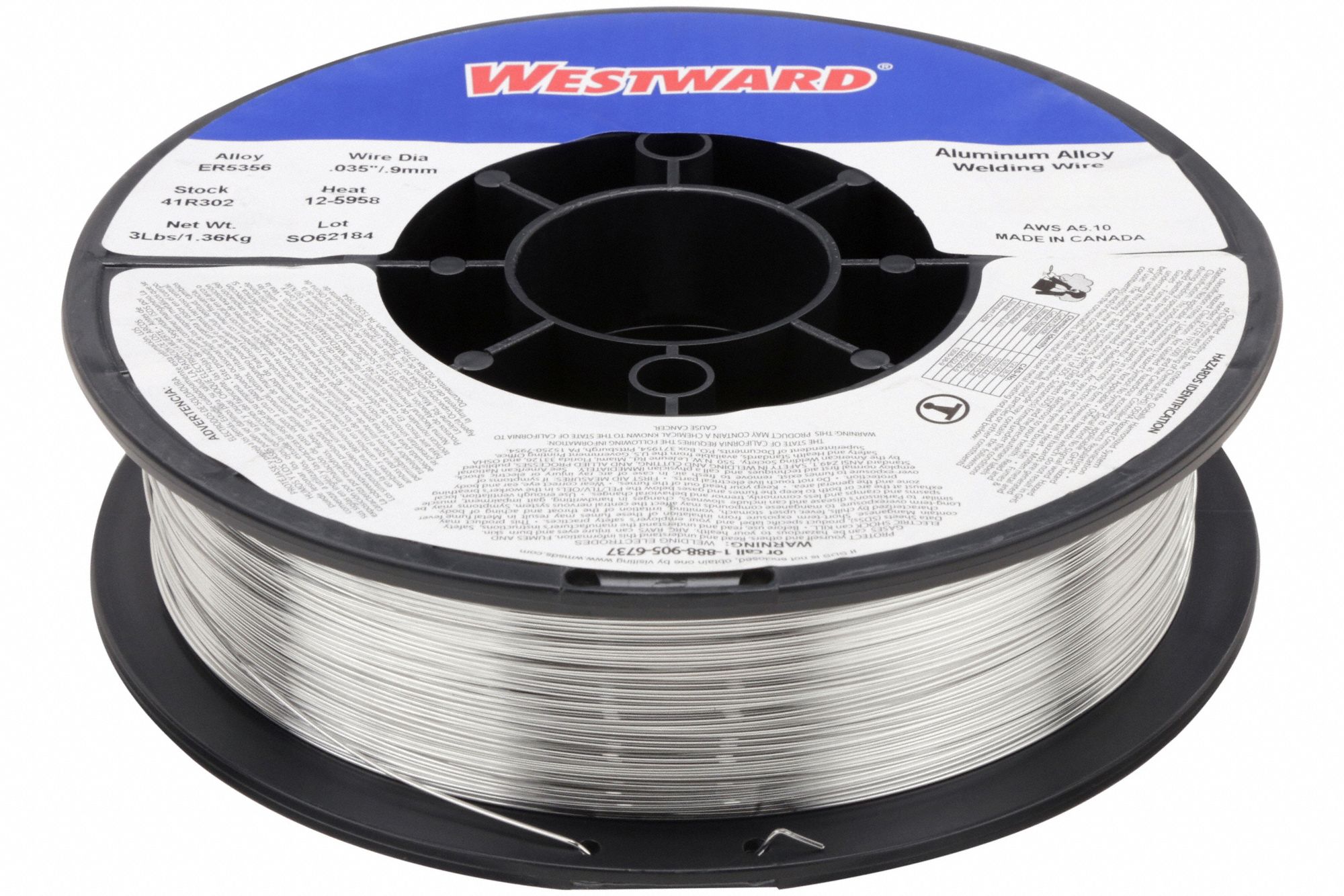 2 Rolls 5356 .035 Aluminum MIG Welding Wire – 1 Lb Each, 4" Diameter Spools For Spool Guns 2 thumbnail image