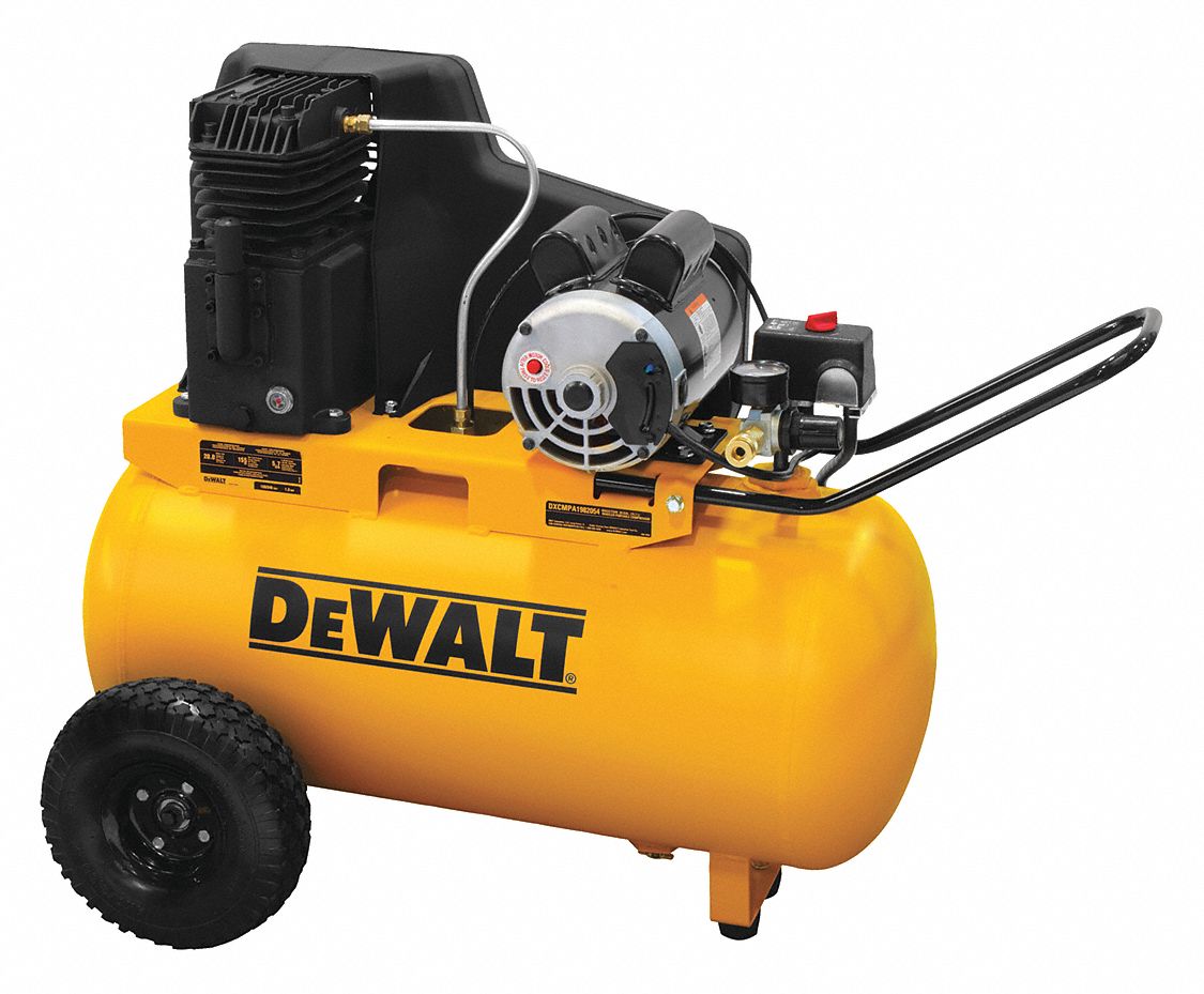 DEWALT 20 gal Tank 1.9 hp 155 psi Wheeled Portable Electric Air