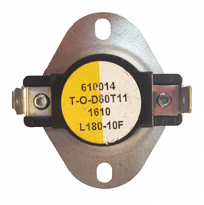 Thermostat, 180 Degrees F: Fits C. Cretors and Company Brand, For NAACN-X, For 31EW07