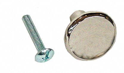 Knob Concave, with screw: Fits C. Cretors and Company Brand, For NAACN-X, For 31EW07