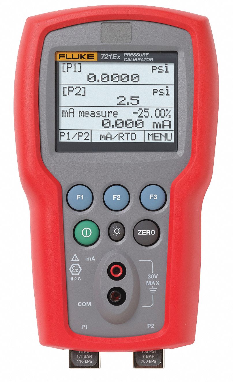 PRESSURE CALIBRATOR, EXTERNAL, 36/1500 PSI, CURRENT 0-24 MA, TEMP RANGE -40 ° C TO 150 ° C