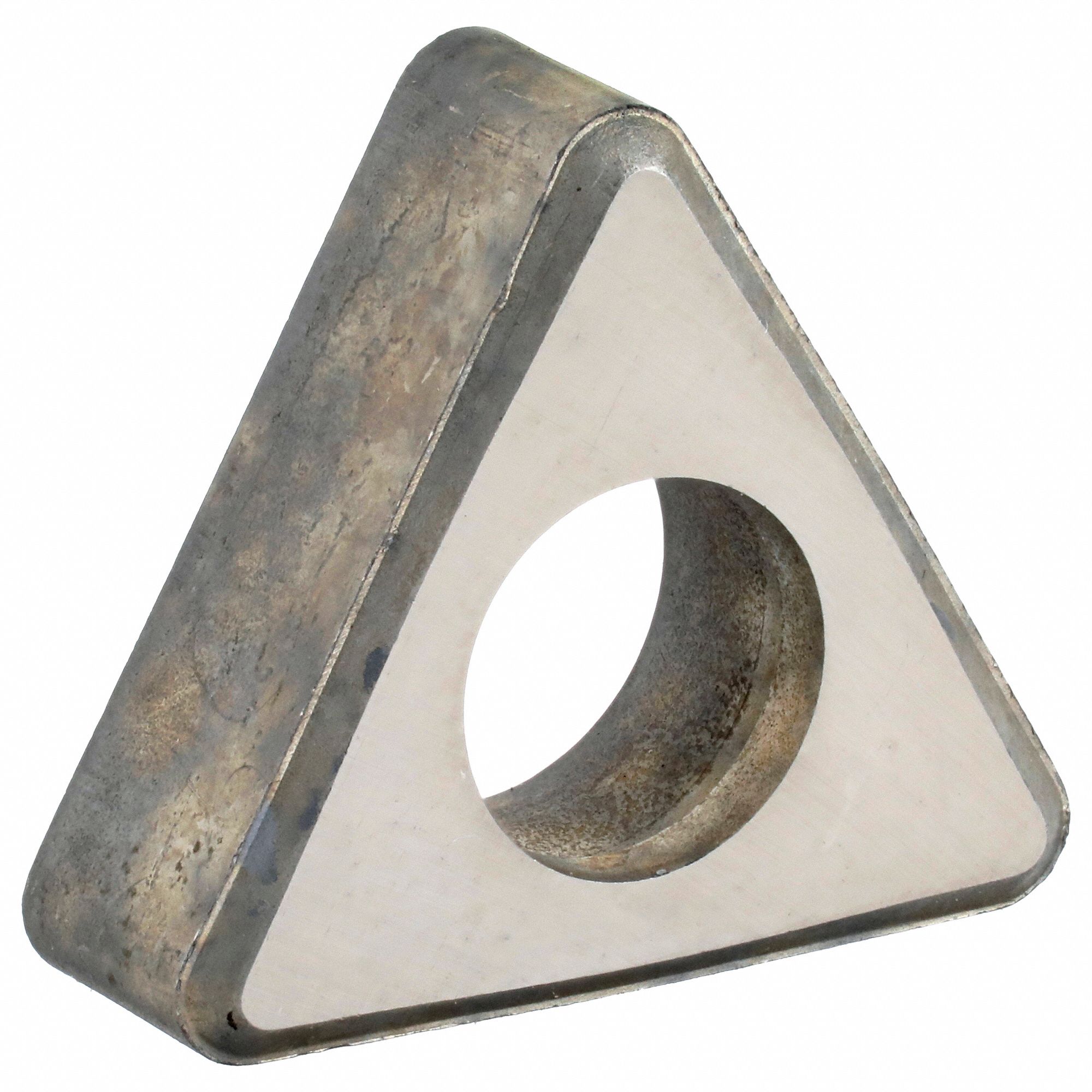 Shim Seat: Triangle, Fits Dorian Brand, 3/8 in Insert Inscribed Circle, 3/16 in Overall Ht