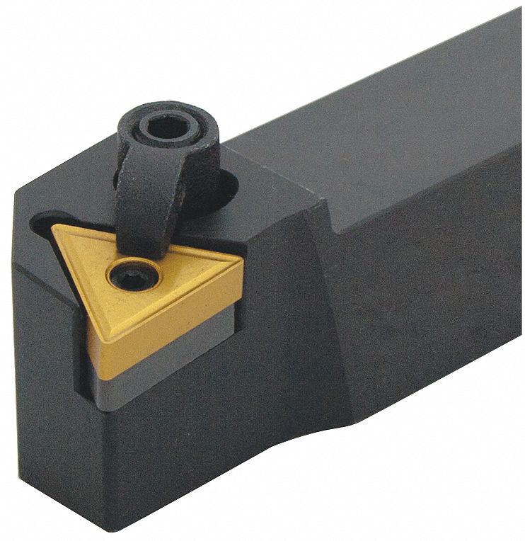 Indexable Turning Toolholder: MTAN Toolholder, TNM. Insert, Triangle, 90° Approach Angle