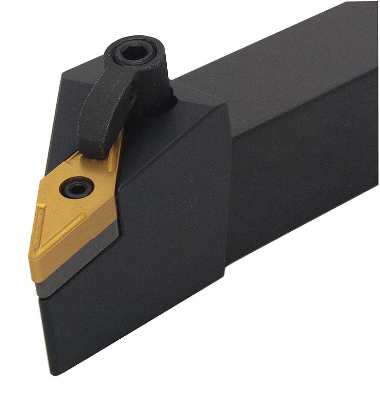 DORIAN, Left Hand, 1 in Shank Wd, Indexable Thread Turning Tool Holder