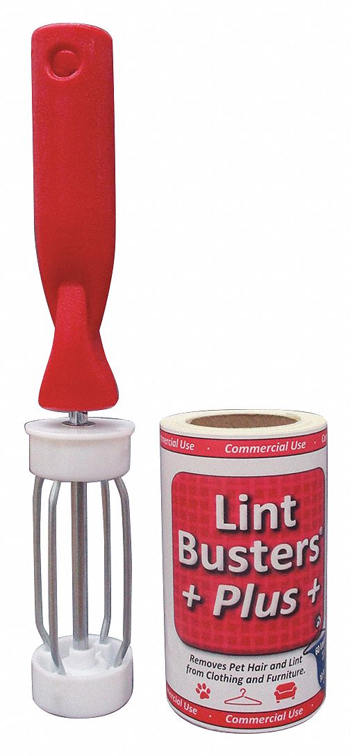 LINT BUSTER Lint Rollers, 12 PK 41TJ4414200 Grainger