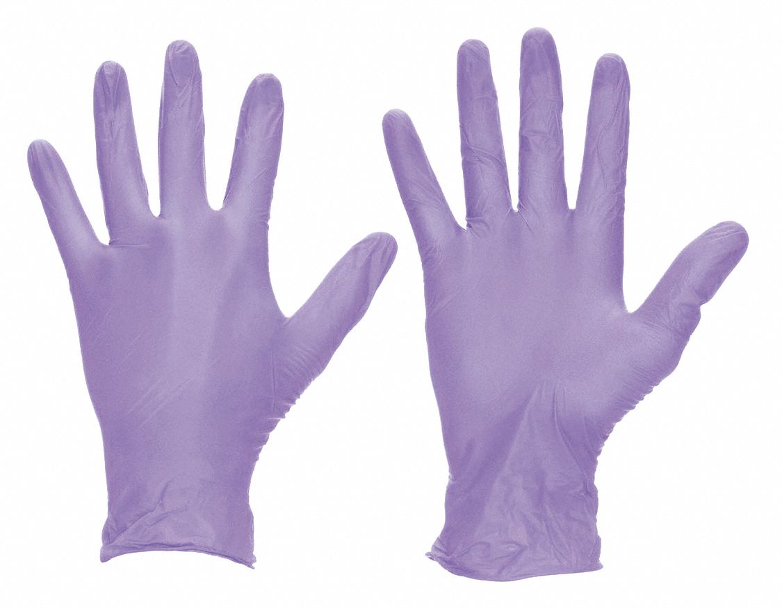 Glove, Nitrile, Disp, L, PK100