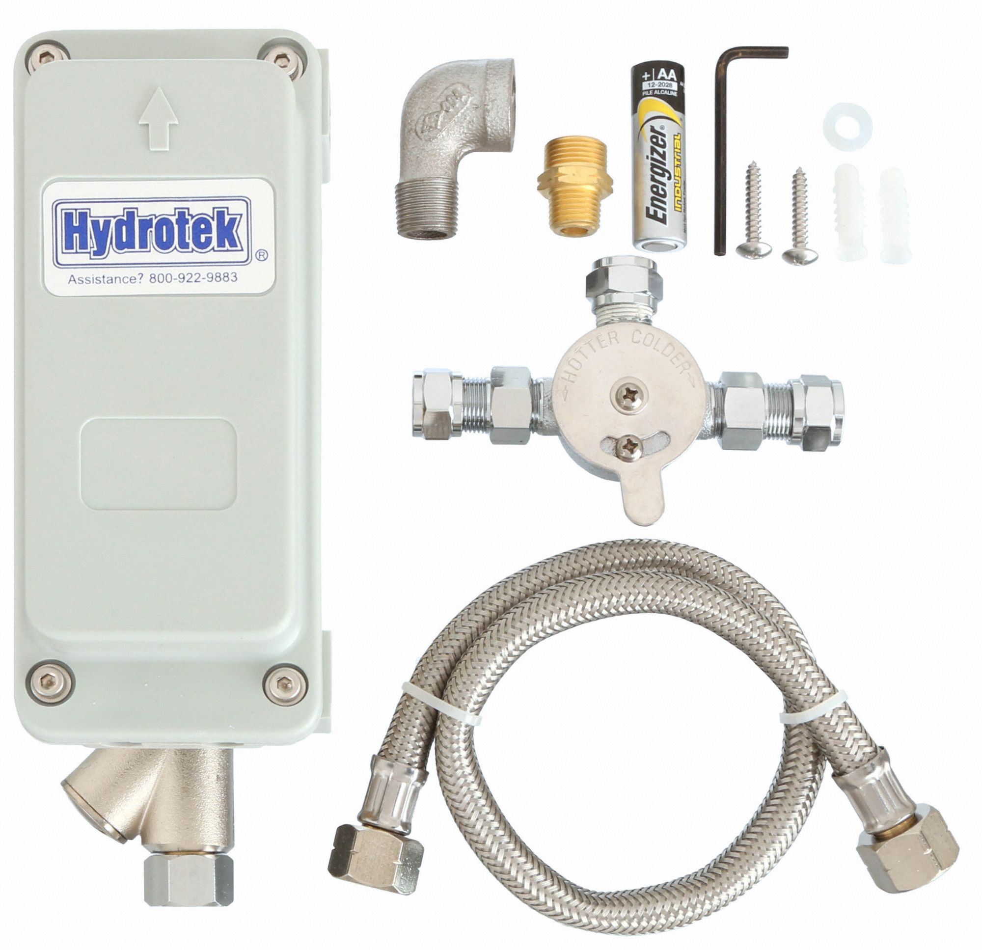 SANILAV Chrome, Gooseneck, Bathroom Sink Faucet, Motion Sensor Faucet