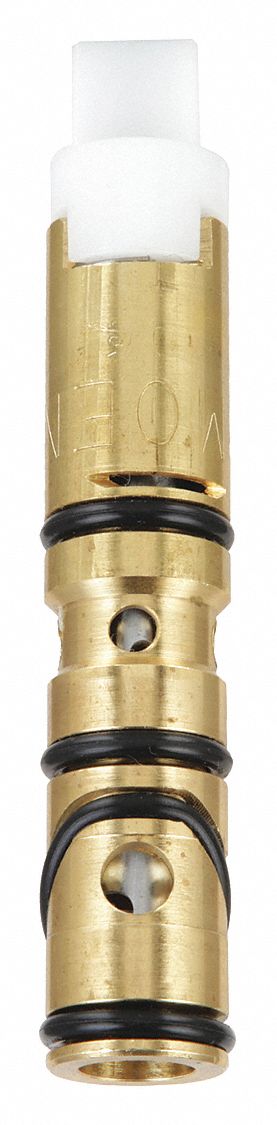 Cartridge: For Moen Commerical Series, Use with Hot/Cold Water, Brass