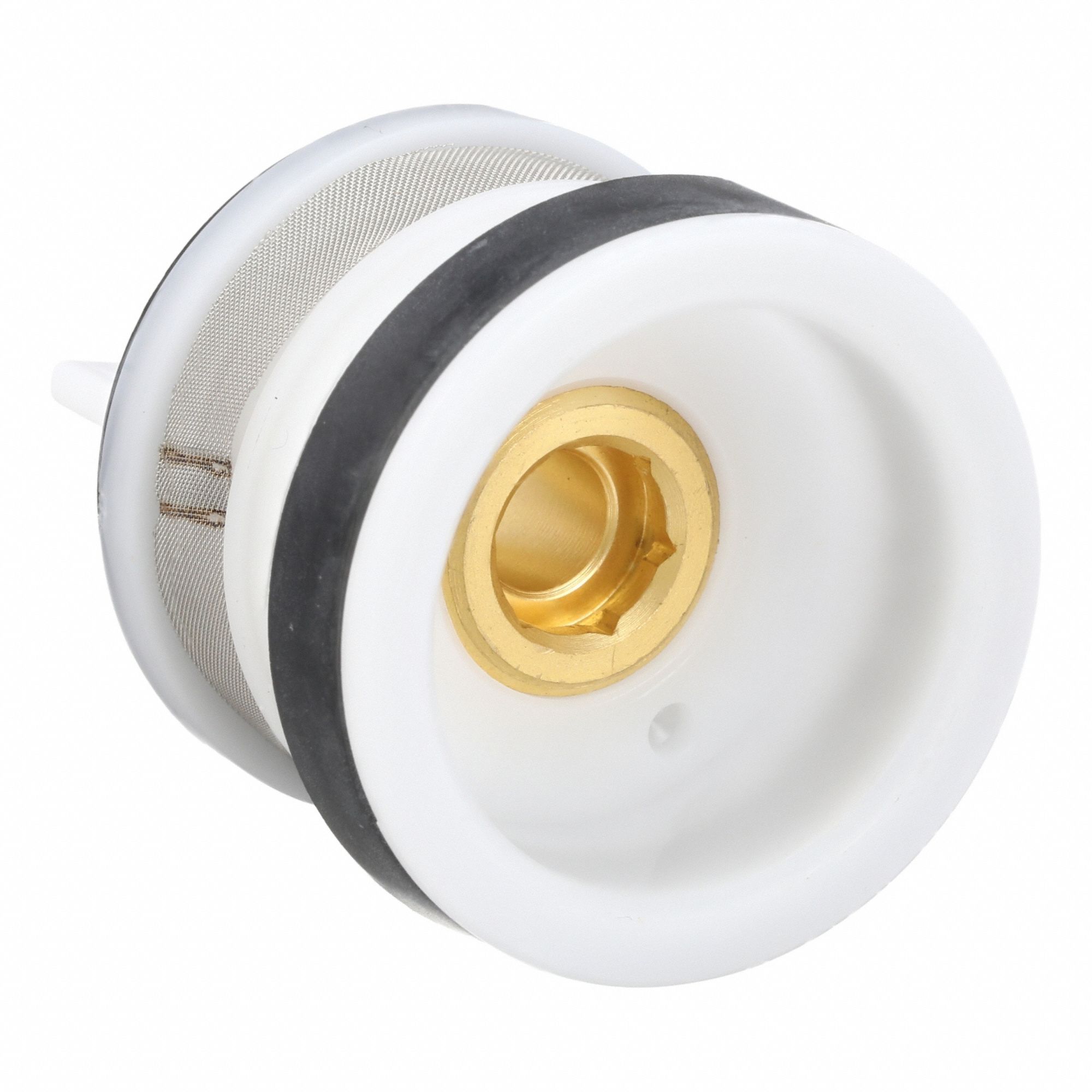 Piston Assembly: Toilets, Plastic/Rubber, Piston Kit, 6 in Overall Wd