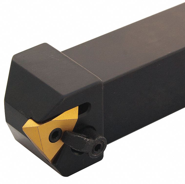 DORIAN, Left Hand, 1 in Shank Wd, Indexable Thread Turning Tool Holder