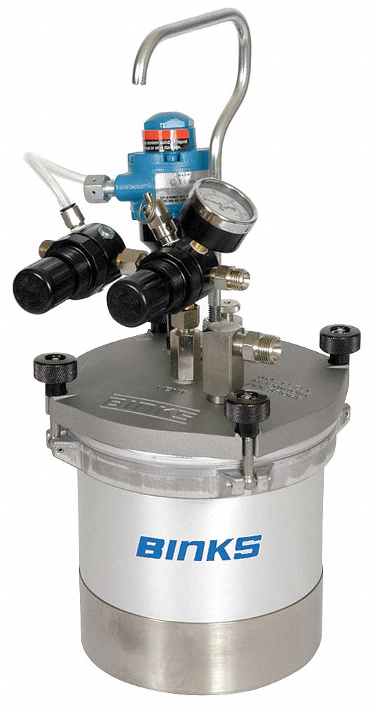 pressure spray gun cup,2 qt.