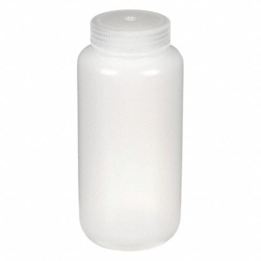 QORPAK, 32 oz Labware Capacity - English, HDPE, Bottle - 41U320|PLA ...