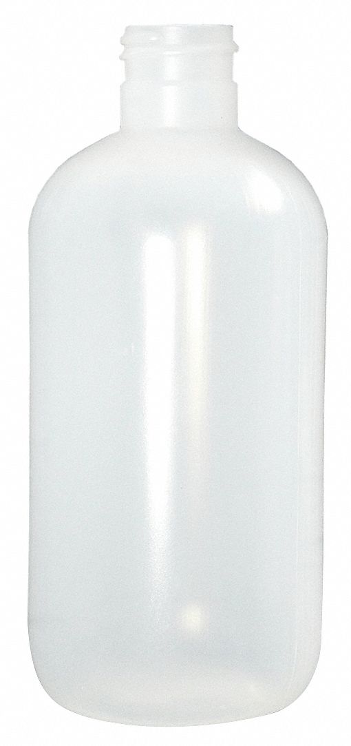 QORPAK 16 Oz Labware Capacity English LDPE Bottle 41U328 PLA 03337 Grainger