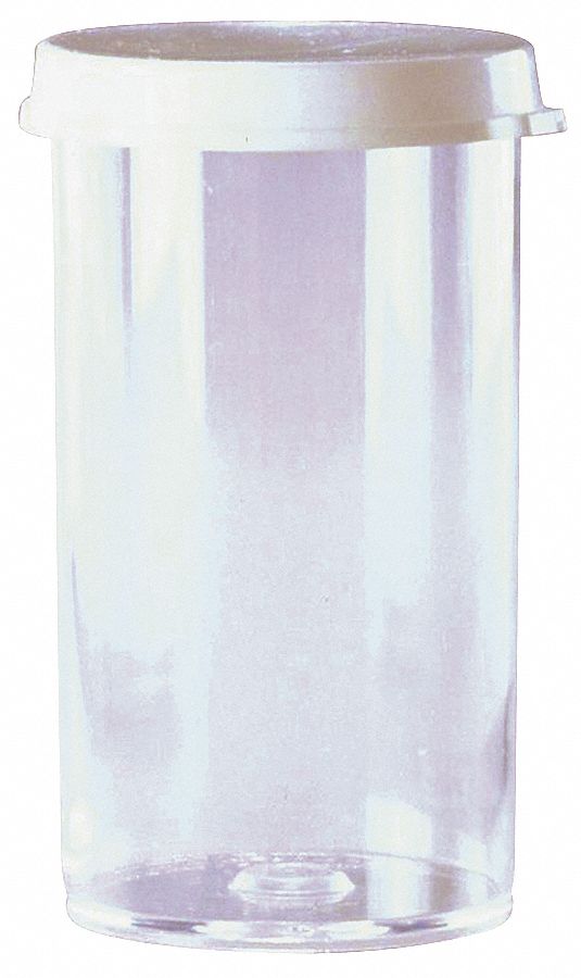 Polystyrene, Vial, 5 dram, PK 144 Grainger