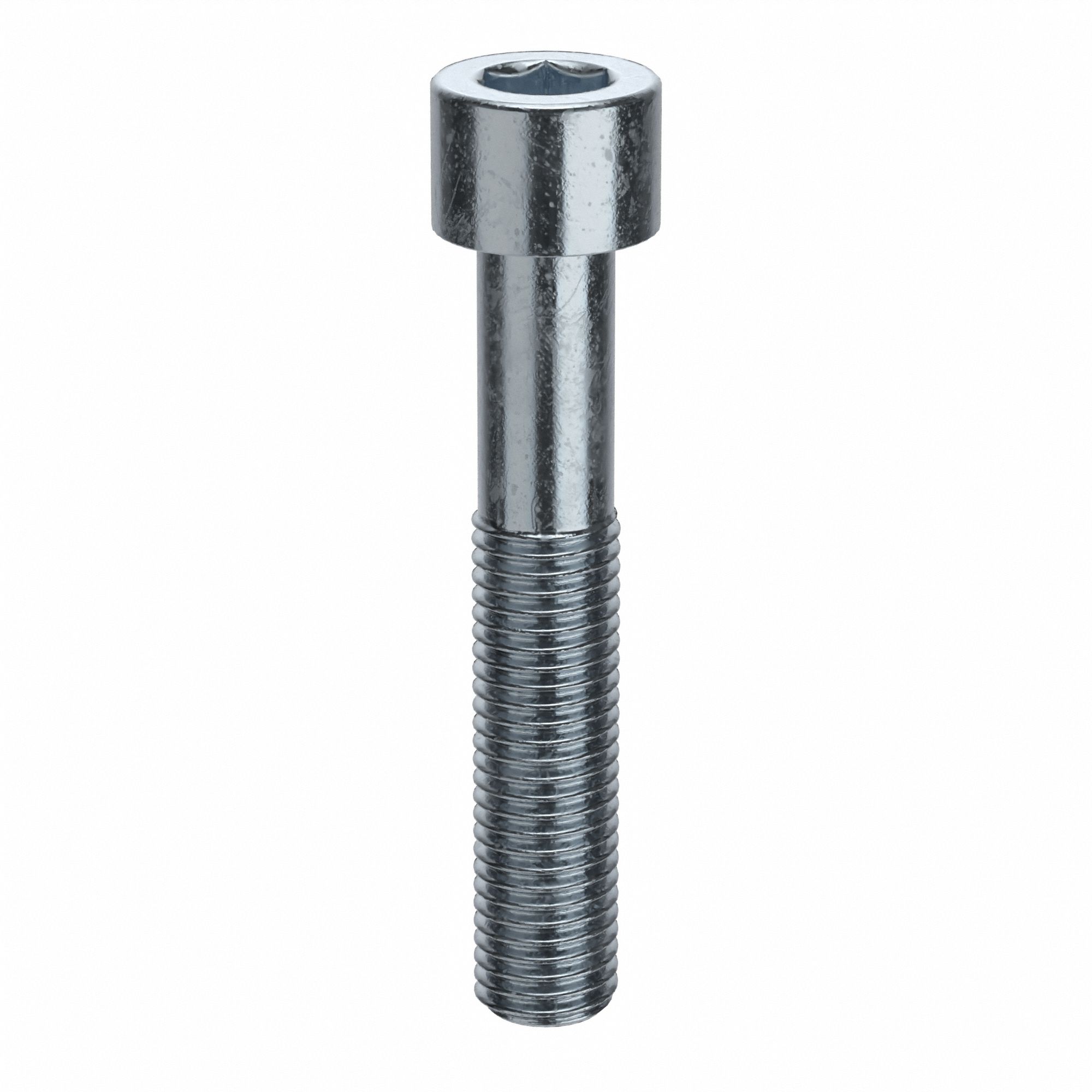 Socket Head Cap Screw: 5/16"-24 Thread Size, 1 3/4 in Lg, Std, Zinc Plated, Alloy Steel, 50 PK
