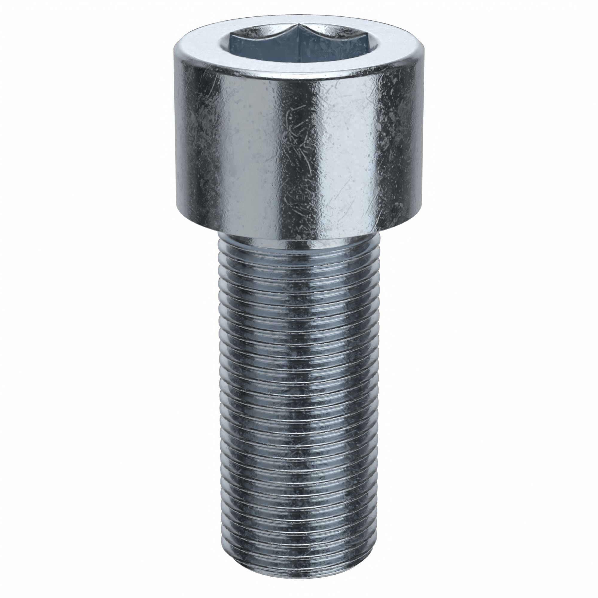 Socket Head Cap Screw: 3/4"-16 Thread Size, 1 3/4 in Lg, Std, Zinc Plated, Alloy Steel, 5 PK