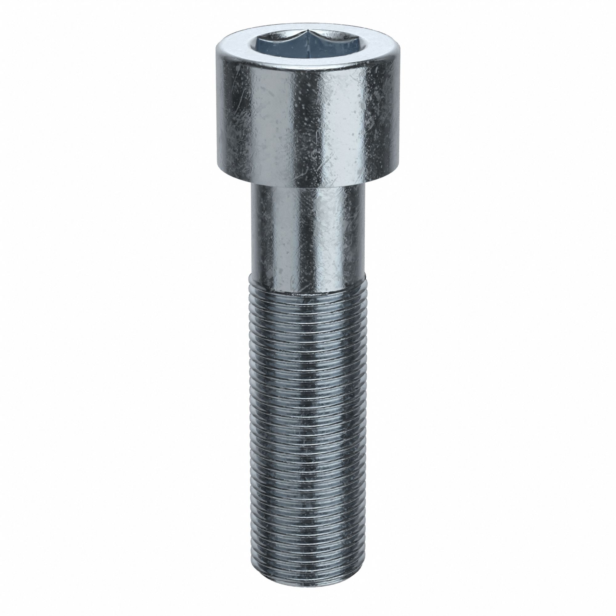 Socket Head Cap Screw: 3/4"-16 Thread Size, 2 3/4 in Lg, Std, Zinc Plated, Alloy Steel, 5 PK