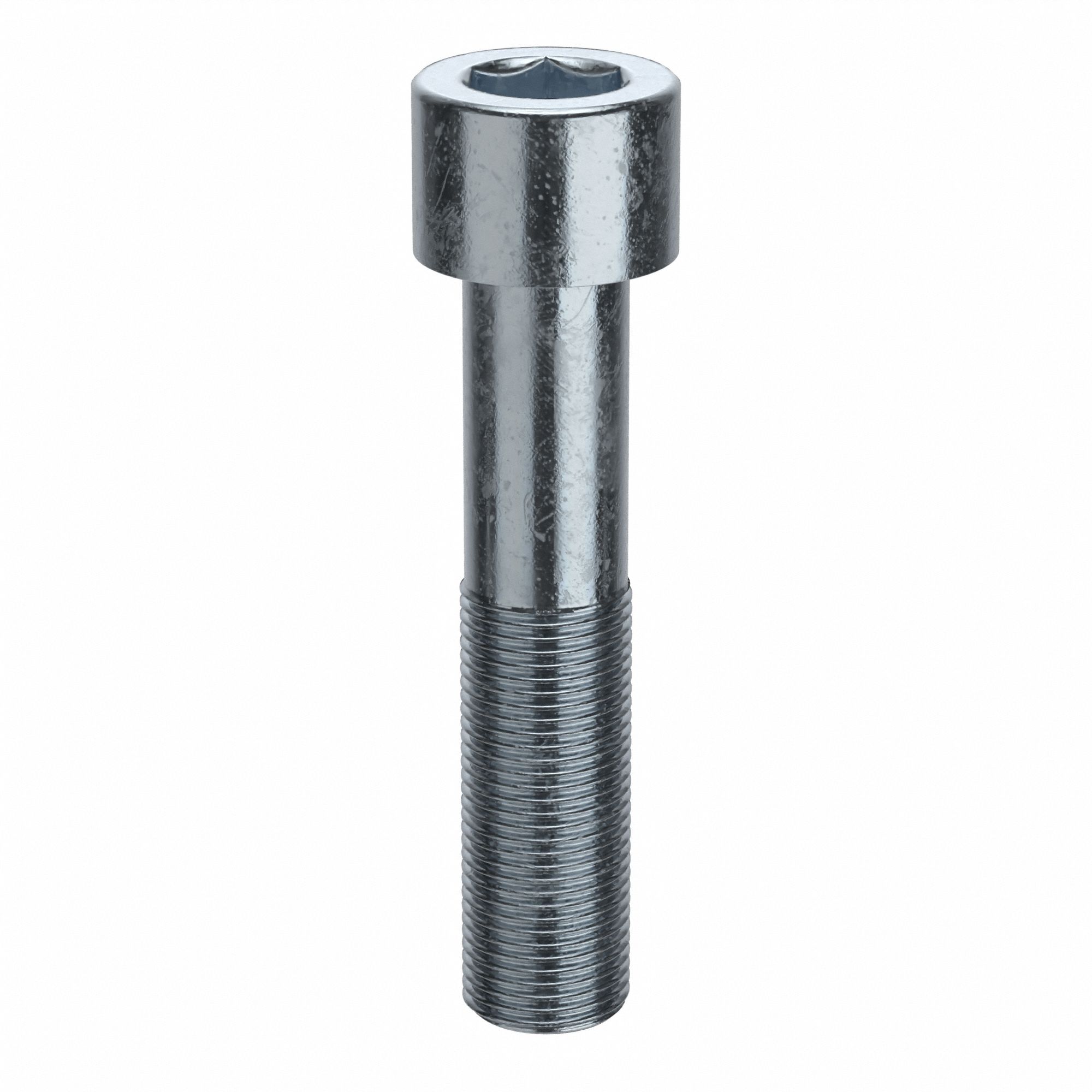Socket Head Cap Screw: 3/4"-16 Thread Size, 3 1/2 in Lg, Std, Zinc Plated, Alloy Steel, 5 PK