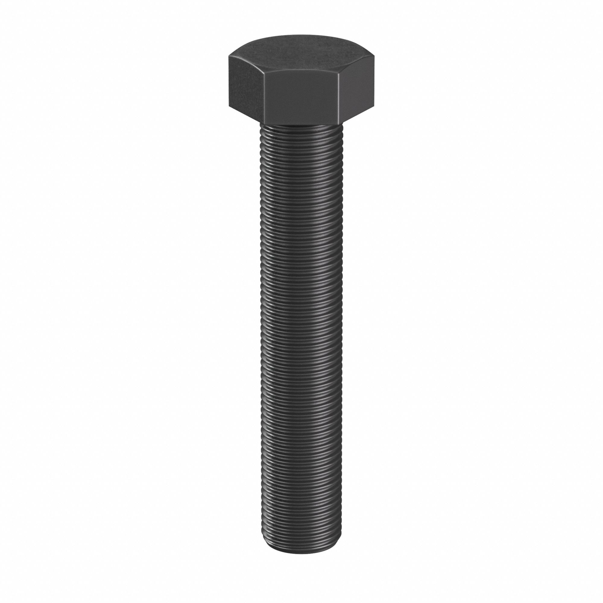 Hex Tap Bolt: Steel, Grade 8, Black Oxide, 5/8"-18, Fine, 3 1/2 in lg, Globally Sourced, Inch, 5 PK
