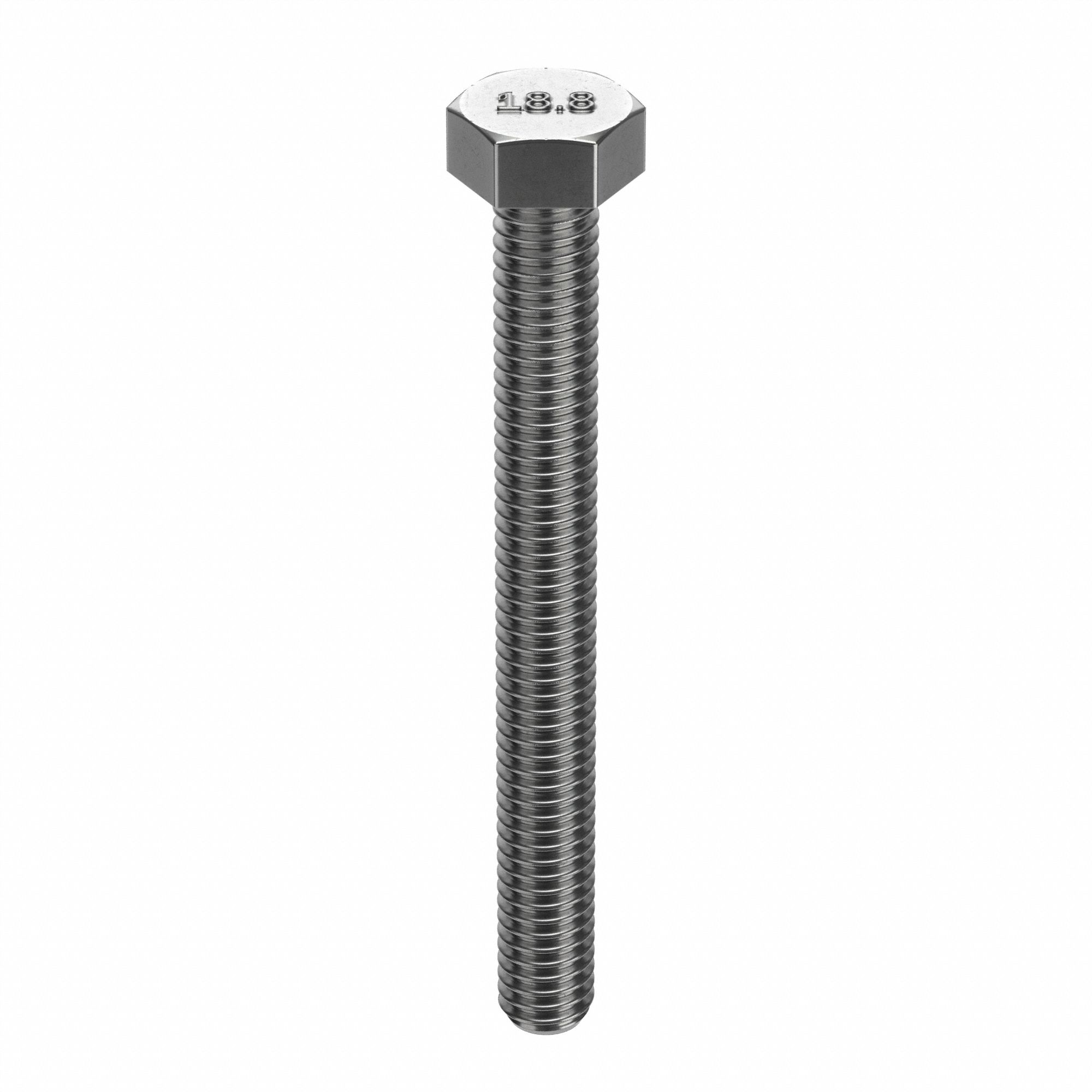 Stainless Steel, A2, Hex Tap Bolt 41UG75U51010.031.0275 Grainger