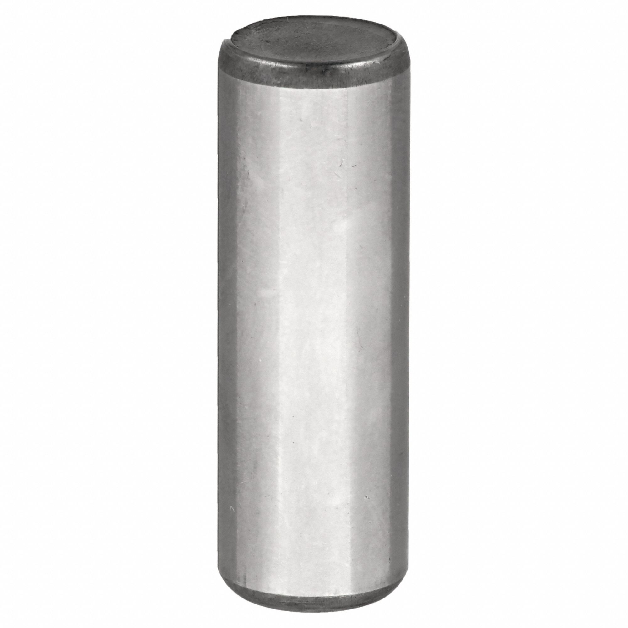 Dowel Pin, Steel, 0.5 in dia, 1.25 in L, PK5: Inch, 1/2 in Pin Dia, 1 1/4 in Shank Lg, Press Fit, 5 PK