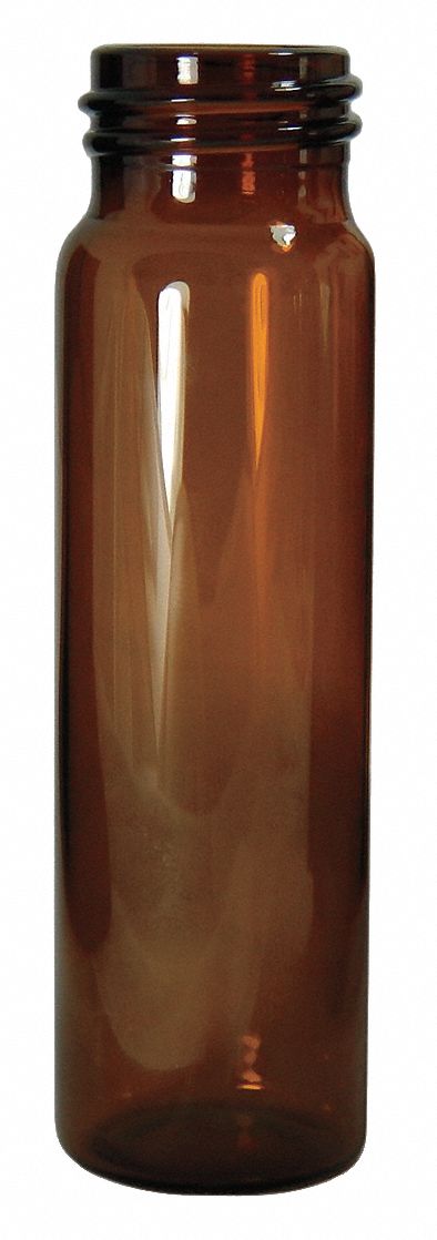Vial: Borosilicate Glass, 1.85 mL Capacity - mL, 0.06 fl oz Capacity - oz, 144 Vials Included, Amber