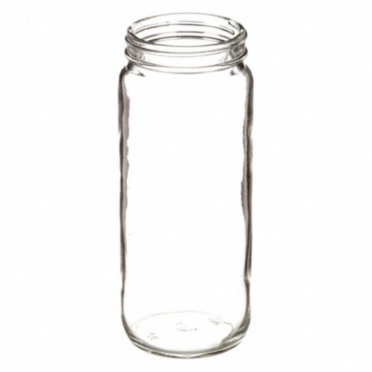 16 Ounce Wide Mouth Glass Jar - 63-400 mm