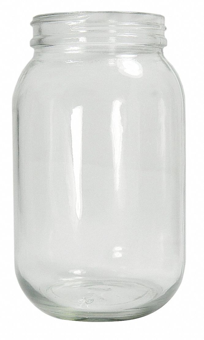 Bottle, 214 mm H, Clear, 124 mm Dia, PK6