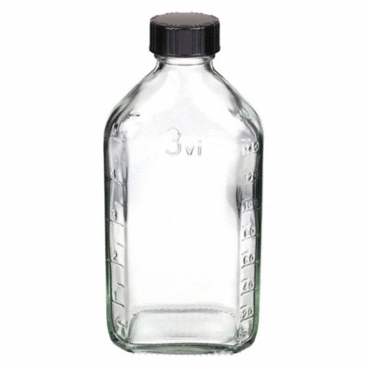 Glass, 180 mL Capacity - mL, Bottle - 41W265|GLC-13070 - Grainger