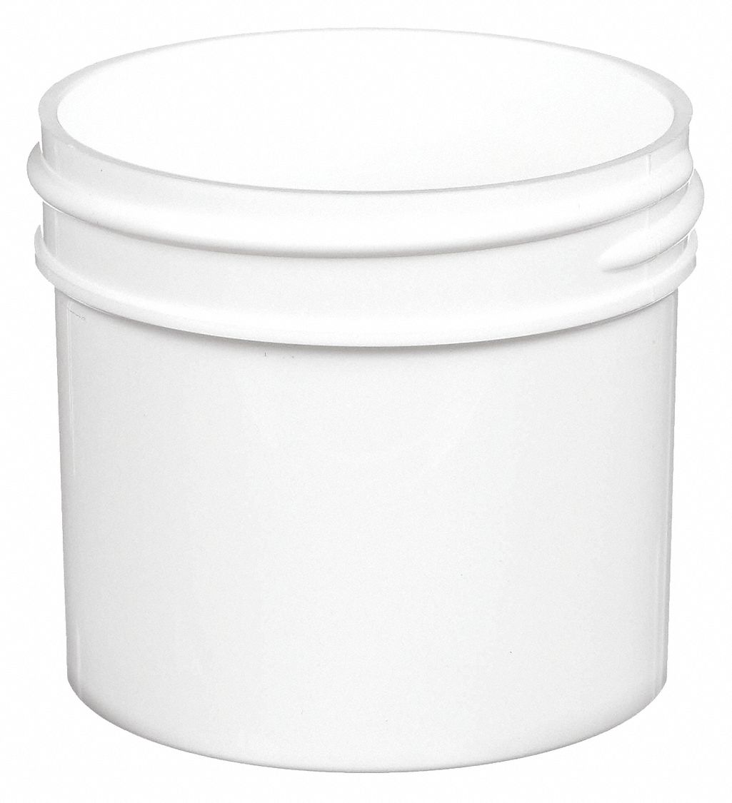 Jar, White, PK588