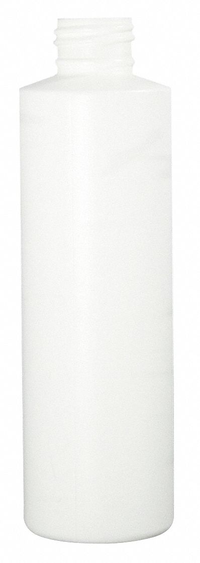 Bottle, 149 mm H, White, 45 mm Dia, PK300