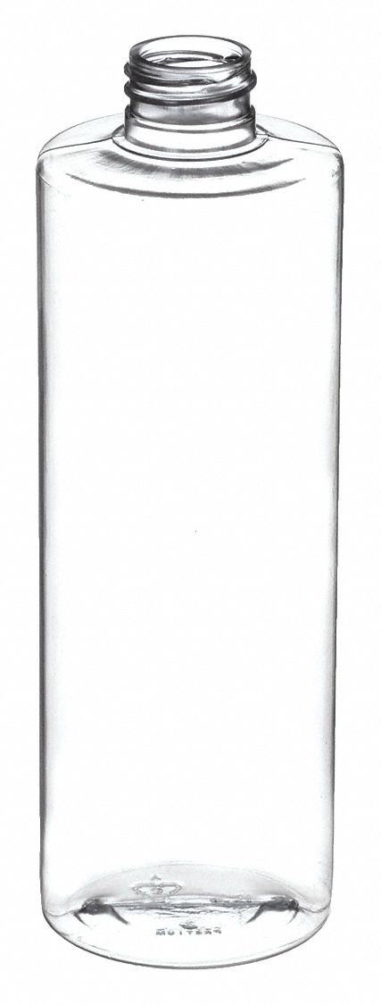 Bottle, 192 mm H, Clear, 63 mm Dia, PK243