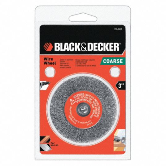 BLACK DECKER Wire Wheel Brush 41WD78 70 603 Grainger