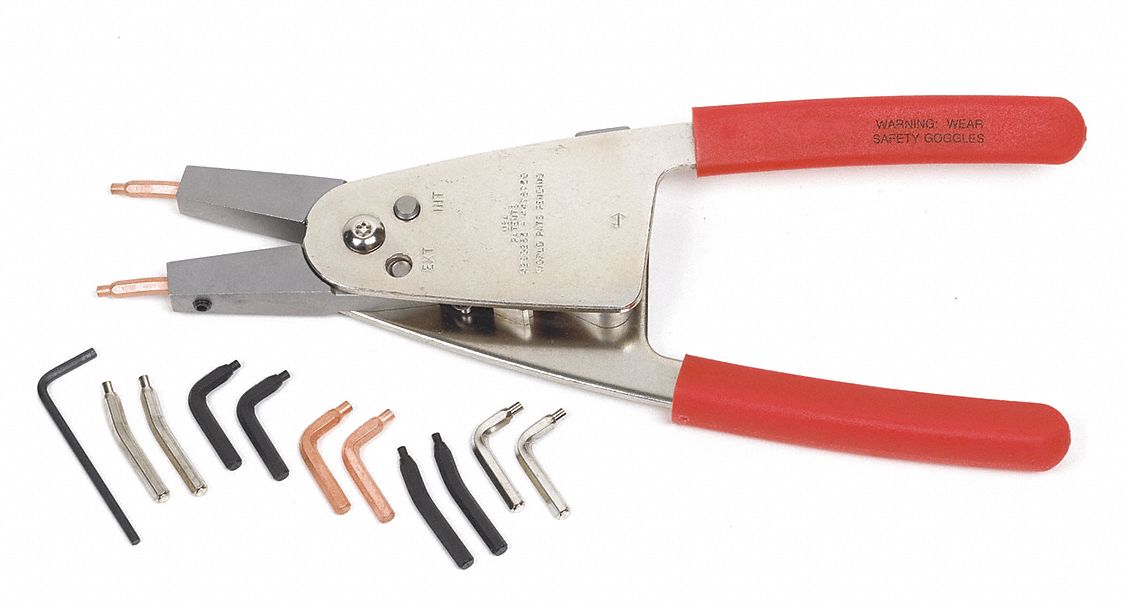 Convertible Retaining Ring Pliers, XL