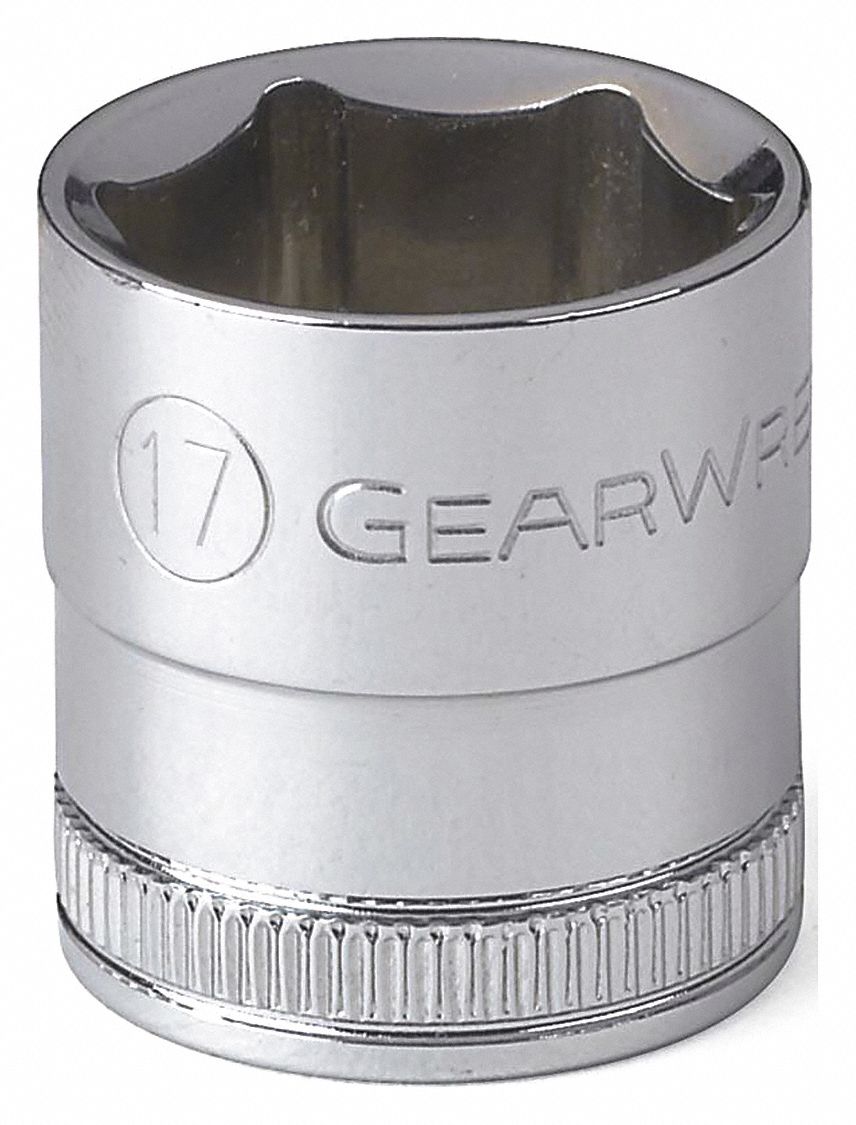 DOUILLE,STANDARD,17MM,PR 3/8PO,6PN