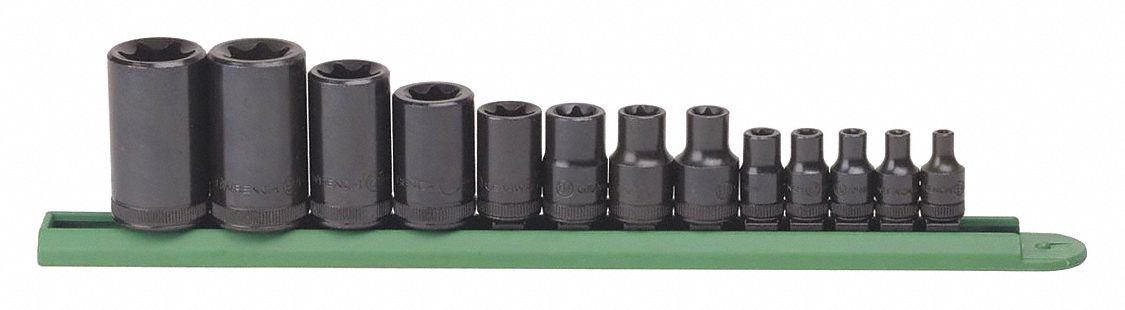 External Torx Socket Set, 13 pc.