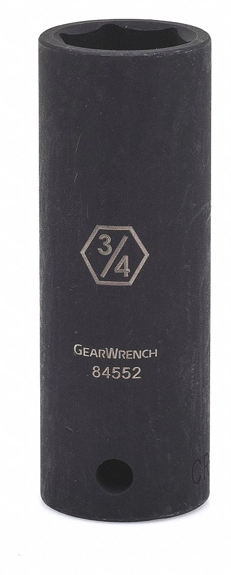 Deep Impact Socket 1/2in Dr 6pt 1-3/16in
