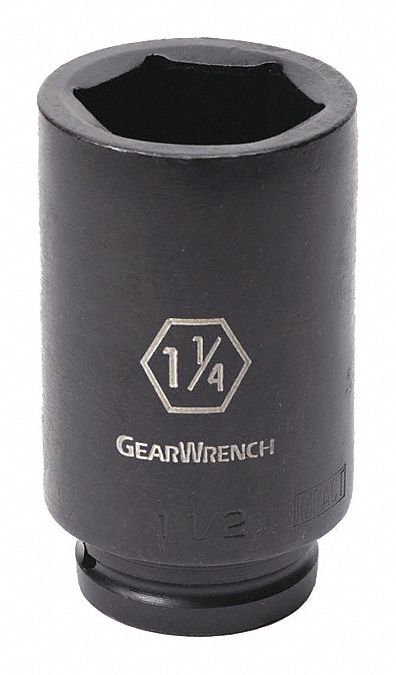 Deep Impact Socket, Dr 6pt, 3/4in, 15/16in