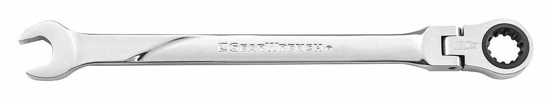 Combination Ratcheting Wrench, 1/2 in.