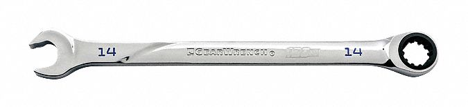 Combo Wrench, Steel, Metric, 0 deg.