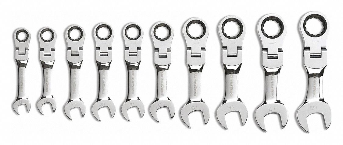 Combination RatchetingWrench 10pc Metric
