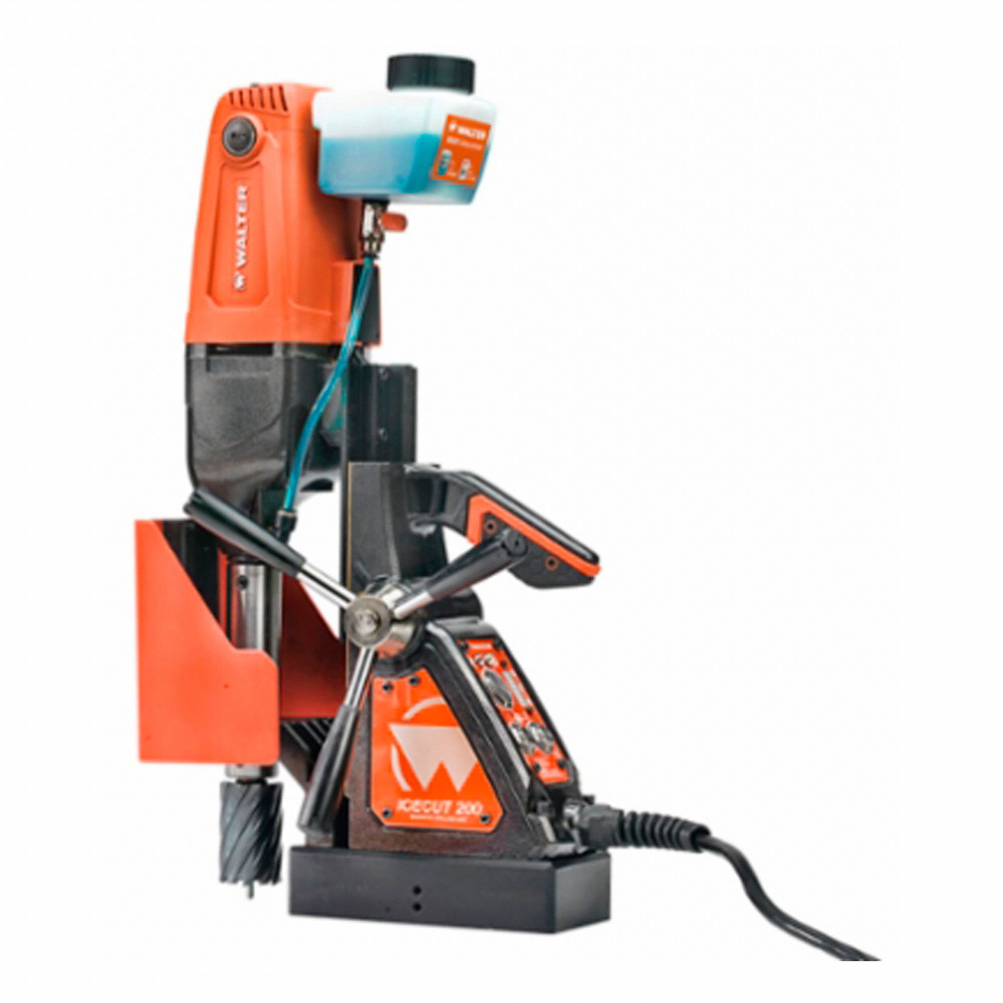 MAGNETIC DRILL PRESS, ICECUT, W/ ROTARY HANDLE, 120 V, PRESSURE 1875 LBS, 2 1/2 X 2 IN, STEEL