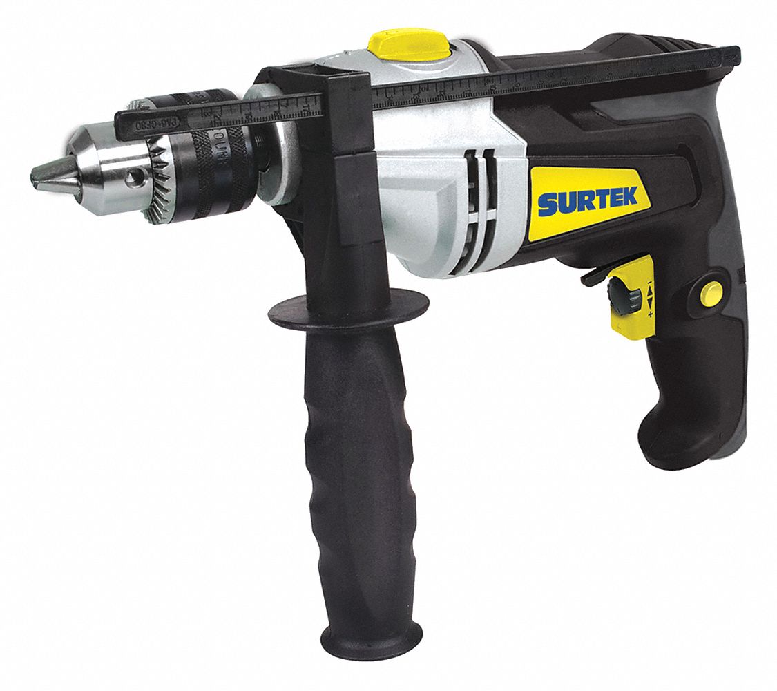 DEWALT Rotomartillo/Taladro , Con Cable , Mandril de 1/2 , Voltaje de 120  - Taladros Percutores Eléctricos - 28E522