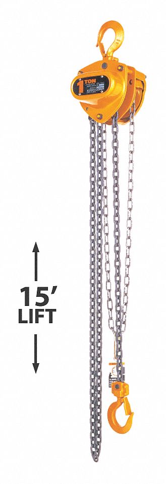 PLN CHN MAN,CAP 2 T MÉTRS,LVG 15 PI,CHG TRACTION DE 79 LB,RENC. ASME,AC