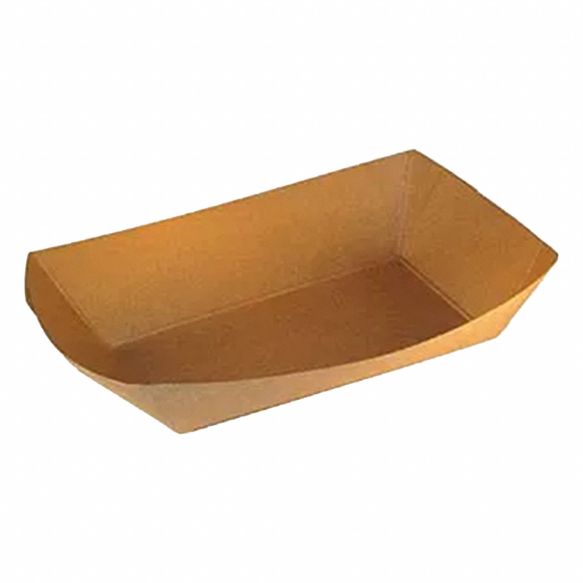 Disposable Carry-Out Food Container: 1 Compartments, 2 1/8 in Ht, Brown, 500 PK
