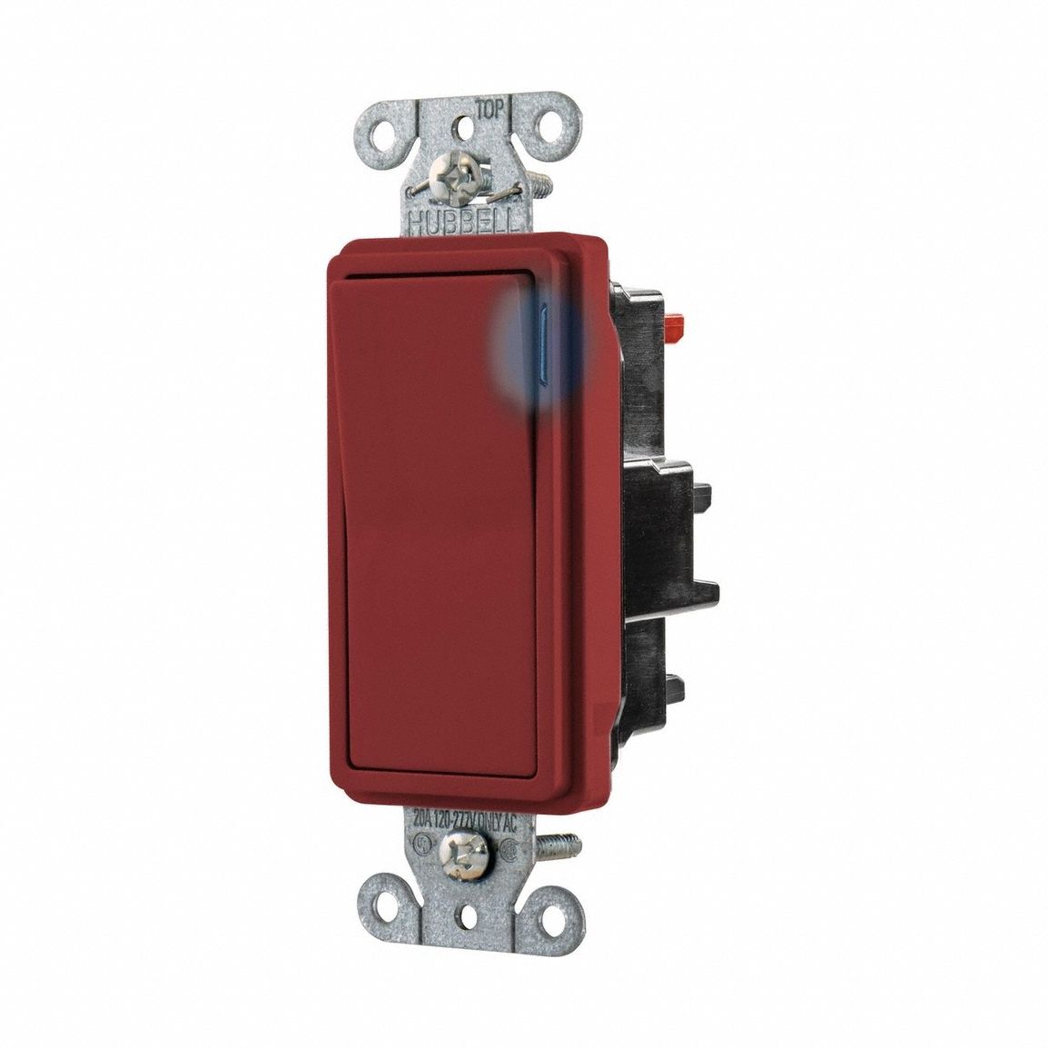 HUBBELL, Rocker Switch, Single Pole, Wall Switch - 902XC8|DS120STILR ...