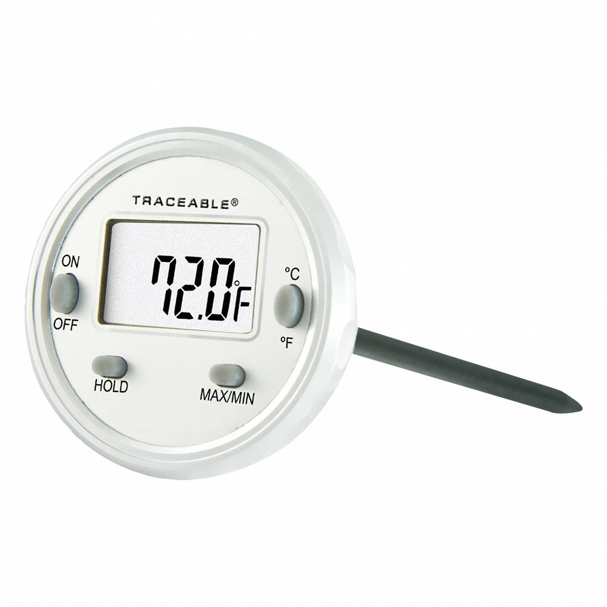 Waterproof Thermometer: Dishwasher Thermometer, -58° to 302°F, -50° to 150°C, ±1°C