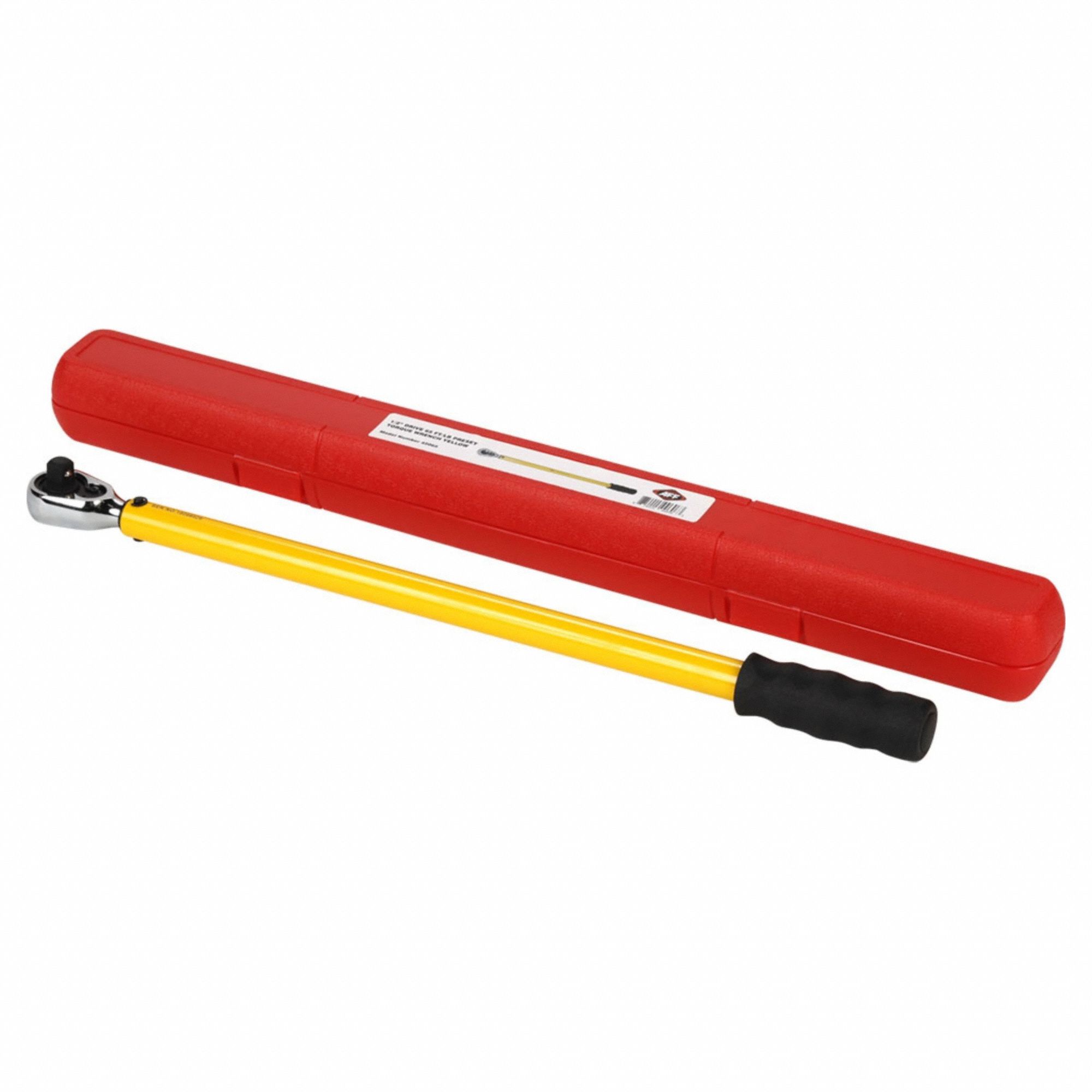 Micrometer Torque Wrench: 1/2 in Drive Size, 65 ft-lb, 22 3/4 in Overall Lg