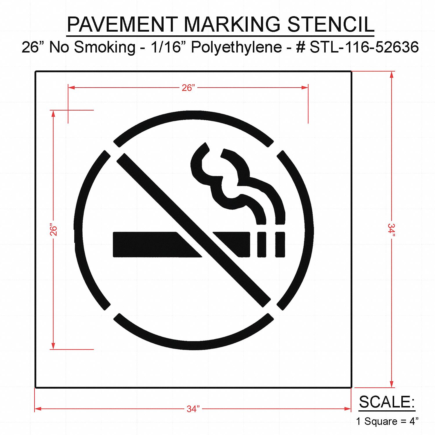 Individual Stencil: Parking